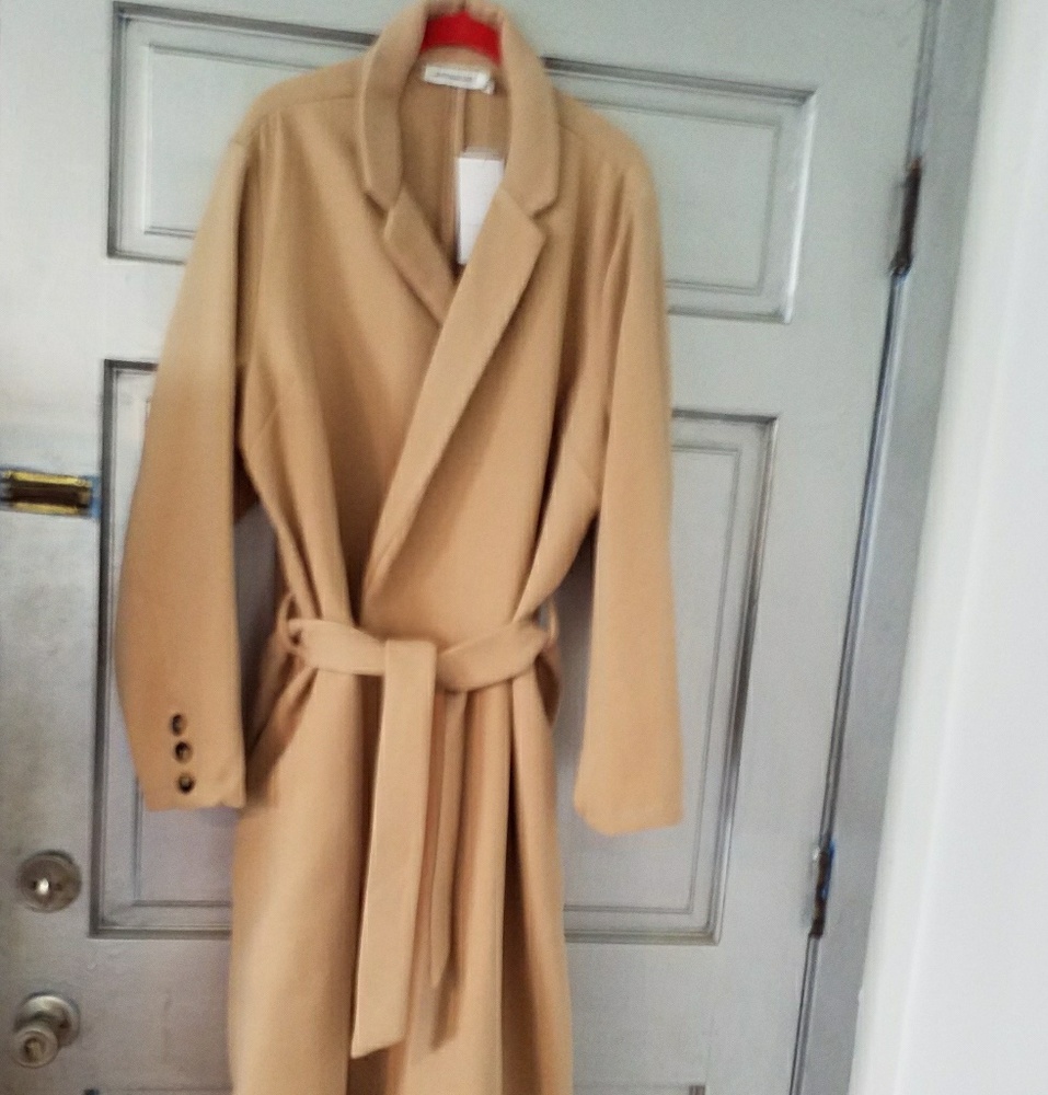 👒 JustFab 👜  Wrap Style Coat